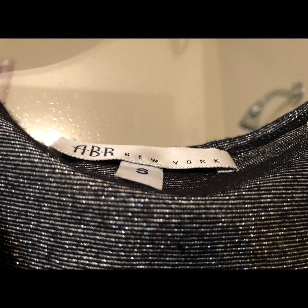 Black and sparkle silver